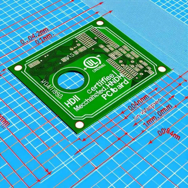 UL認定HDI PCBボード、0.1mmドリル穴、0.04mmライン幅