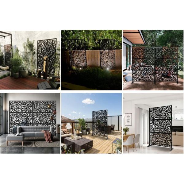 Подгонянный лазер сада отрезал экран Corten доски загородки металла стальной декоративный