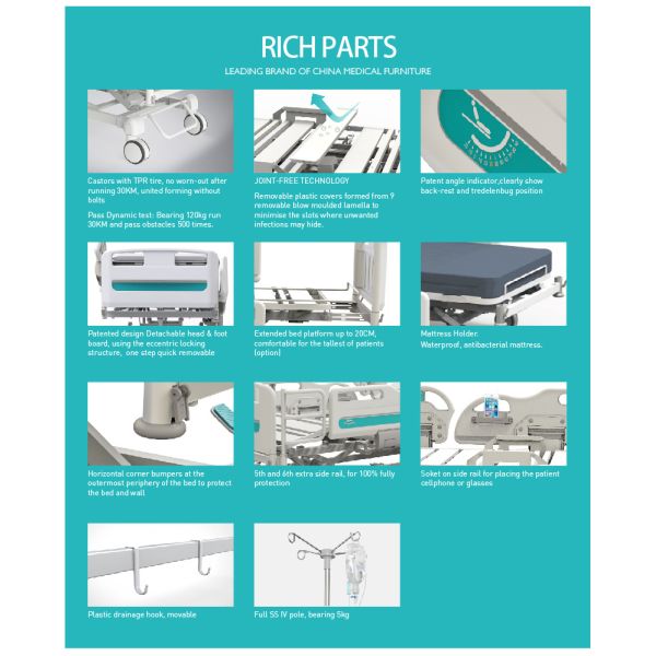 Fast Delivery Made In China Luxury Adjustable Bed Electric