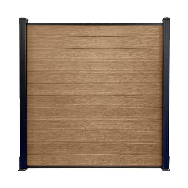 Durable Wood Plastic Composite Wpc Fence Home Garden Fence Panels Better Than Vinyl Pvc Fence