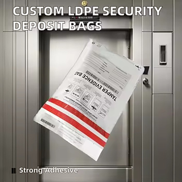 Waterproof Security Bag for Retail and Shipping with Strong Adhesive Seal and High-strength Material
