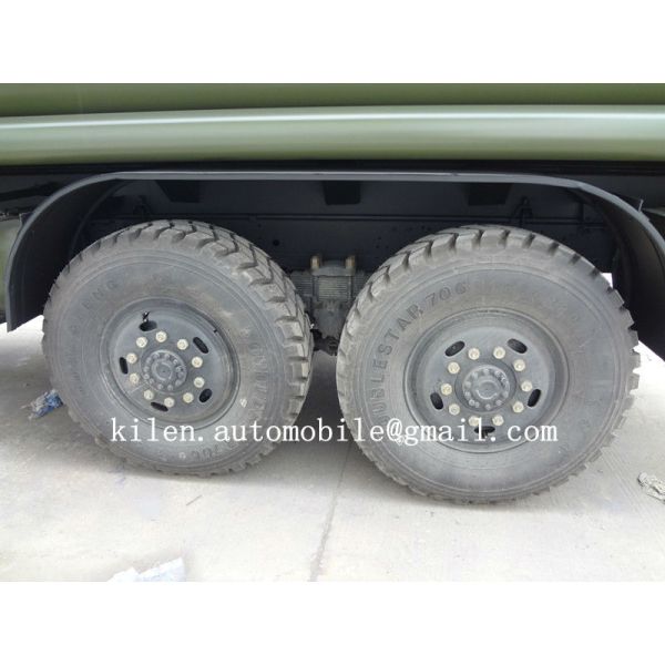 Dongfeng 6x6 camioneta de carga totalmente conducida camión de comida móvil GB17691-2005