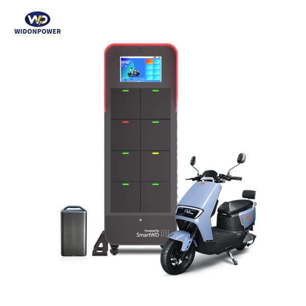 Customizable Battery Replacement Station with Cabinet Size 550*1826*610 W*H*D and Single Compartment Load Capacity 30KG