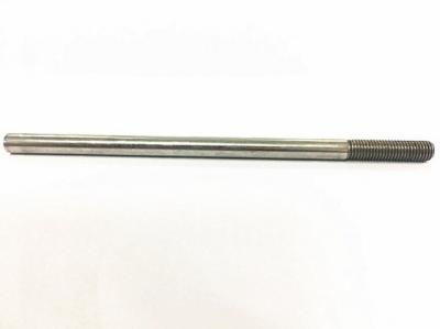 304 316 201 Stainless Steel Threaded Rod Customized Size Galvanized Surface