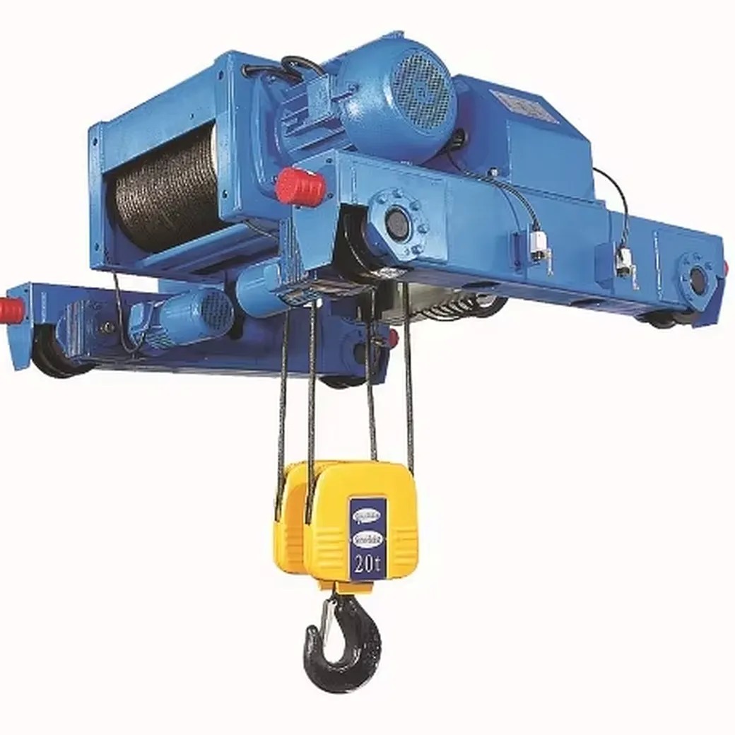 Double Beam Electric Wire Rope Hoist Customizable 5 Ton Wire Rope Hoist For