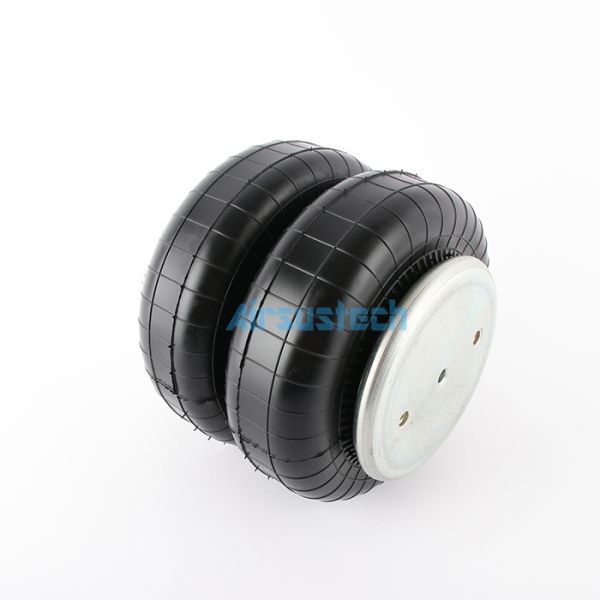2 Convoluted Rubber Industrial Air Springs Assembly Tuthill 6352 Replacement