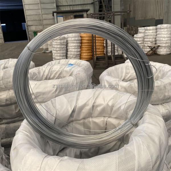 0.3mm 0.5mm 1.0mm 6mm Zinc Coated High Carbon Galvanized Iron Wire with ±1% Tolerance