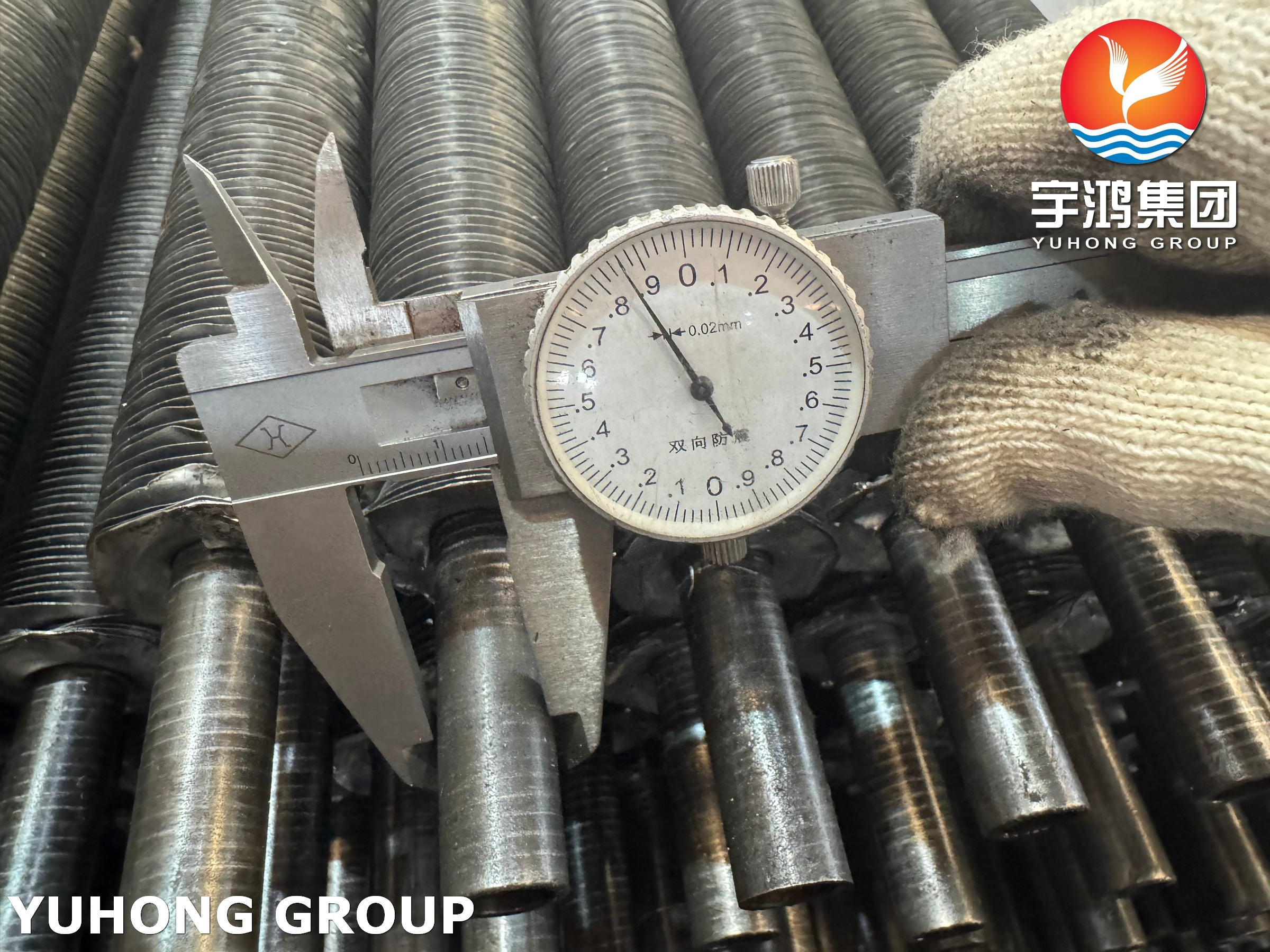 ASME SA179 L Type Finned Tube with Al1060 Fins For Air Cooled Heat Exchangers