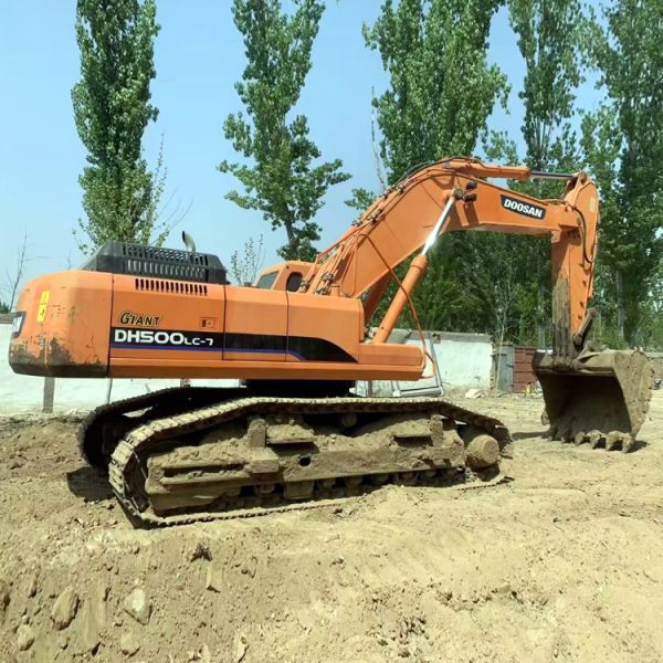 Doosan DH500 50 tonnes de machines de construction utilisées pour les besoins des clients à Shanghai