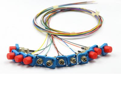12F Single Mode Fiber Patch Cord 900UM Wave Length With FC Adapter