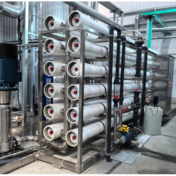 1-50T/H Membrane Nanofiltration System Small Footprint For Drinking Water Purification