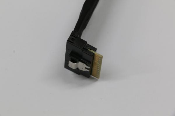 SFF-8654 8X90° TO 8 port SATA 7P L=500mm