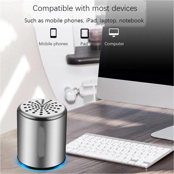 Producentre PDCMK10 Wireless Mini BT 4.2 Speaker With Microphone Phone Calling HD Super Bass Subwoofer Mini LoudSpeaker