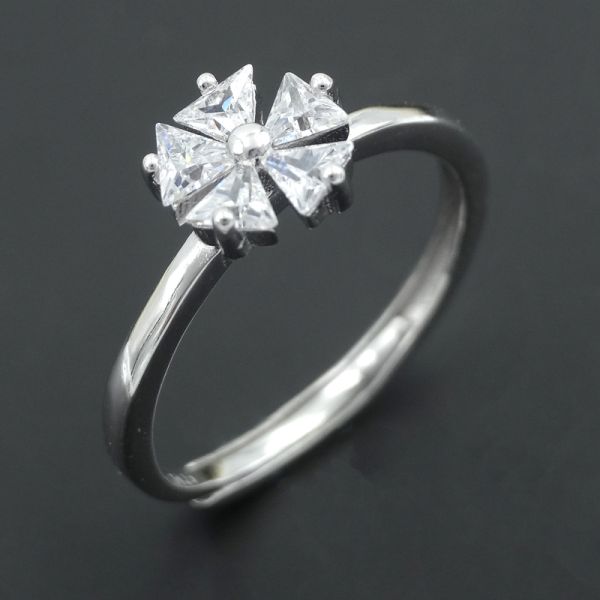 Пресноводные украшения обручальных колец жемчуга с дизайном пробела в-образности