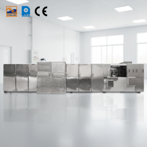 Customized Monaka Wafer Production Equipment Built Using Stainless Steel Material Providing Robust Structure And Operation