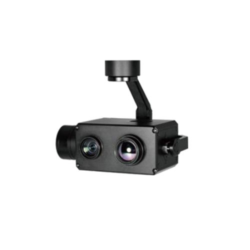 10x EO + IR двойной датчик объекта отслеживания мини Gimbal Камера высокое разрешение