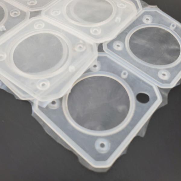 Vietnam Manufactured Custom Silicone Rubber Parts Clear Anti Slip Cushioning Silicone Gasket