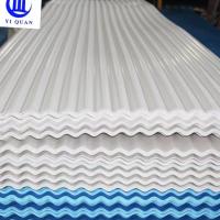 Anti telhas de telhado plásticas do PVC UPVC APVC de Corossive 3.0mm para construções de casa