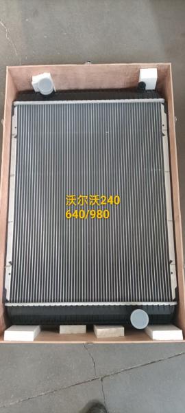 Ec290 Excavator Radiator 11110705 Low Water Leakage Aluminum Plastic