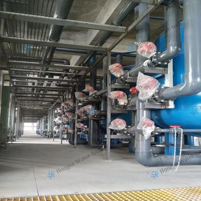 Équipement d'eau ultra pure à grande échelle de 115 m3/h pour semi-conducteurs avec module EDI