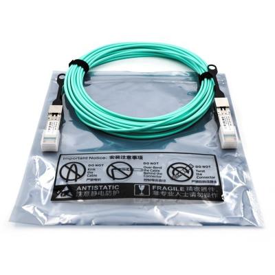 25Gbps SFP28 SFP Ethernet Data Center 70m Om3 100m Om4 Aoc Patch Cord for -30 to 0dBm