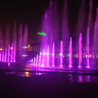 Fontaine d'eau flottante pour piscine