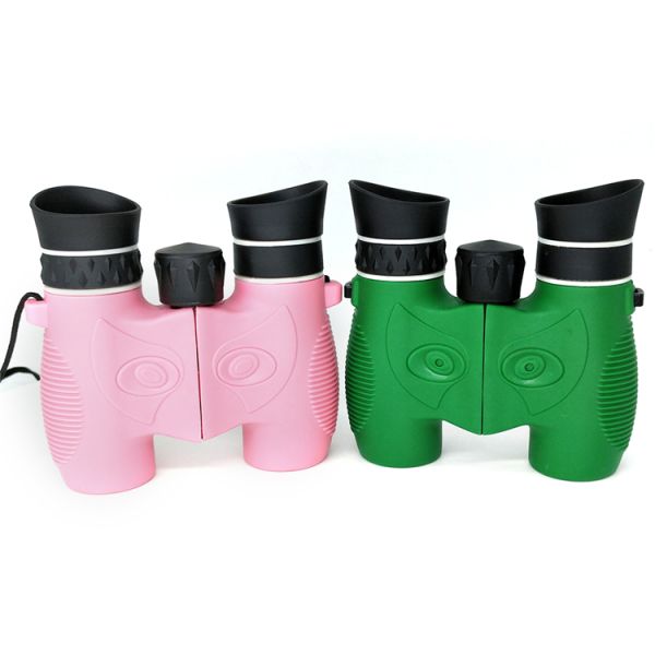 Optical Bak4 Prism 6x21 Childrens Pink Binoculars Shockproof