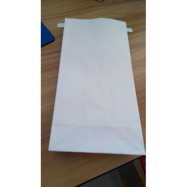 Мешок бумаги Kraft квадратной нижней связи олова Ziplock белый упаковывая для кофе/легкой закускы