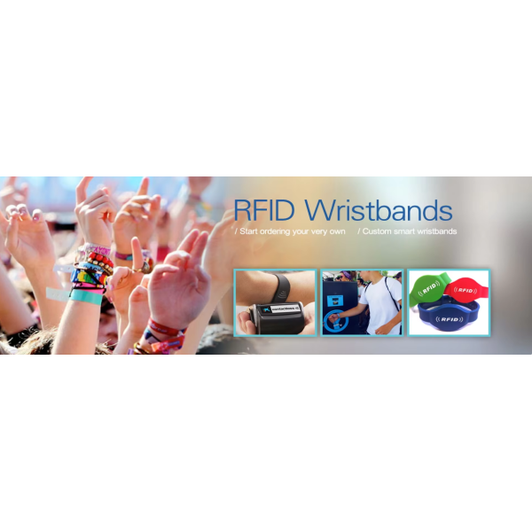 Programmable Custom QR NFC Tag 213 Textile Fabric RFID Wristbands Disposable Fabric Wrist Bands for Event Access Control