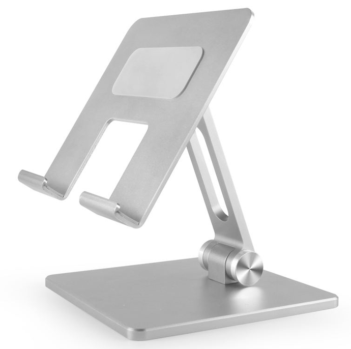 Всеобщий складной алюминиевый планшет металла держателя стойки на IPad 180 градусов