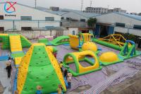 Parque acuático inflable de PVC gigante de 0,9 mm Parque acuático inflable flotante de mar o lago