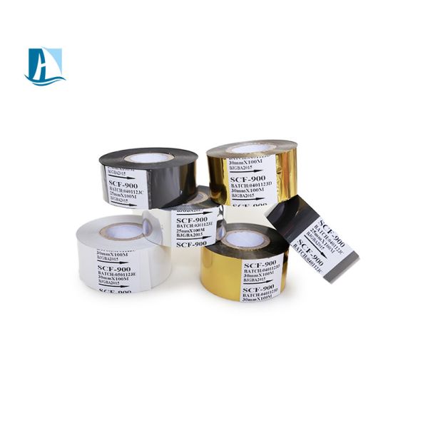 ISO9001/ISO14001 Certified Printer Ribbon for Hot Foil Stamping Ribbon Coding Machine