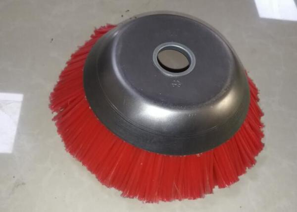 Yellow / Red Bristle Brush Cutter Spare Parts With Nylon Wire Material