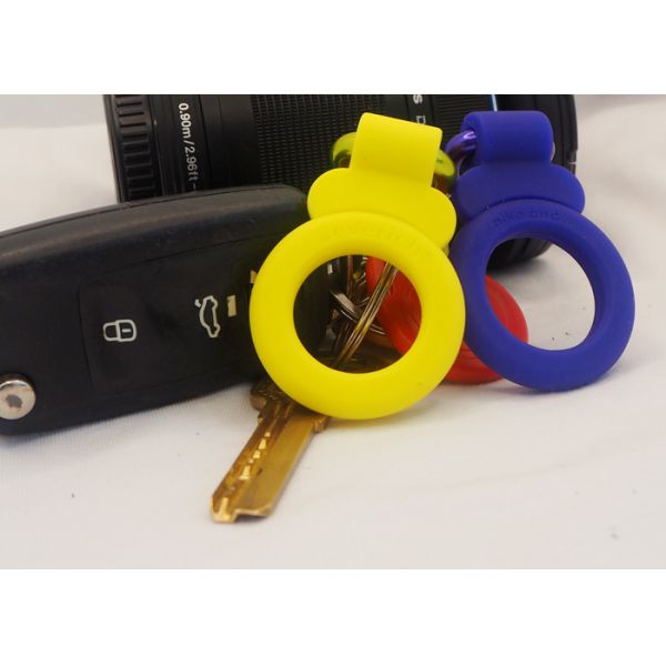 PVC 3M Reflective Silicone Rubber Keychain Marketing Promotional Gifts