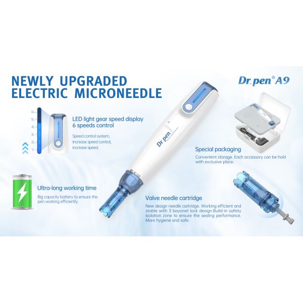 Newest Wireless Derma Pen Dr Pen Powerful Microneedling Pen Micro needle Drpen Ultima A9