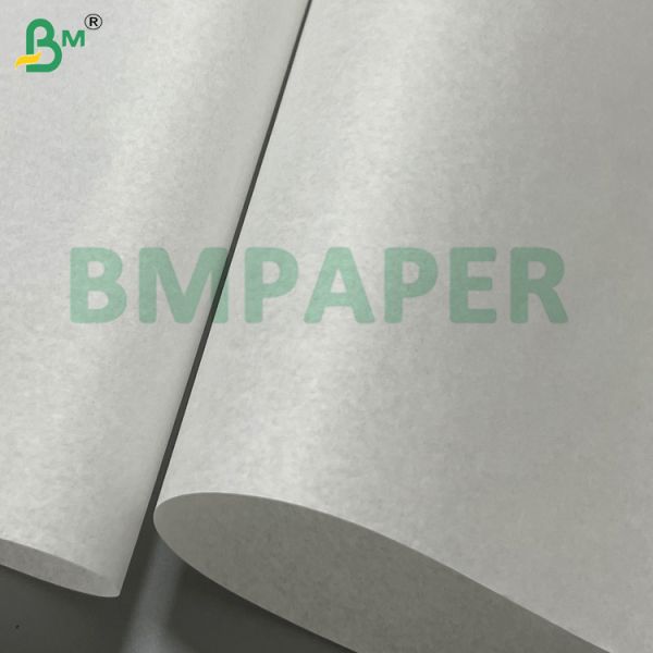 Kit de papel antigrasa de grado alimenticio blanco de 40 g/m² para sándwiches y pizza