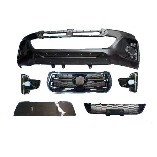 Rveo Change To Rocco Body Kits Carbon Fiber Material For Hilux Rocco Front Bumper