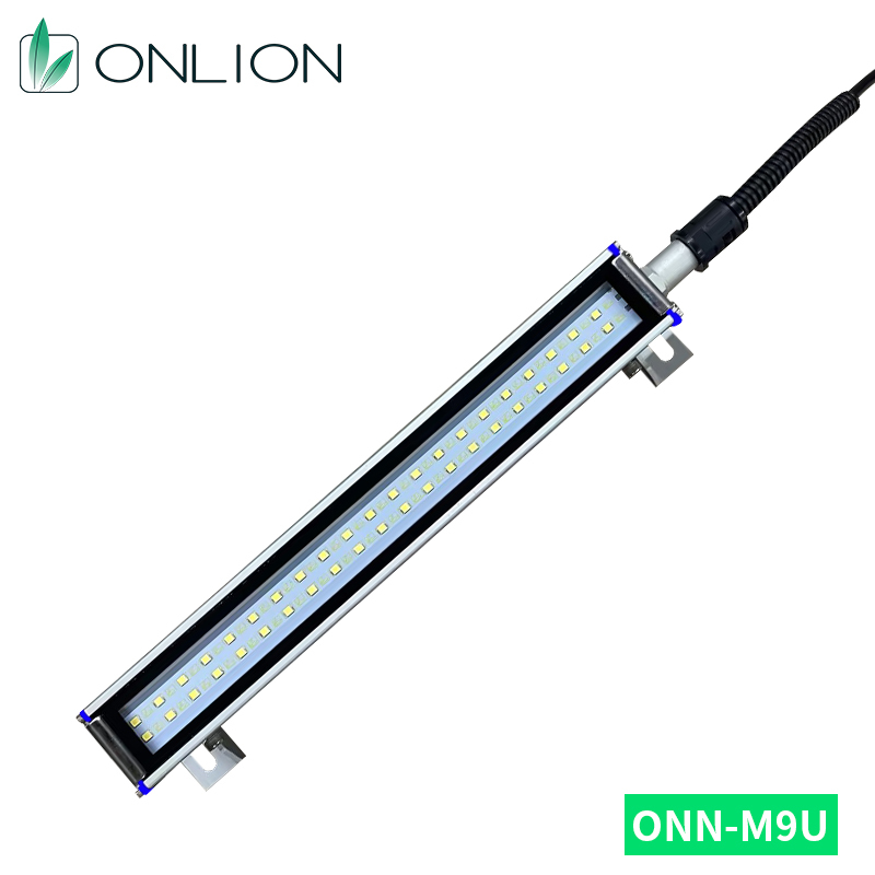 ONN-M9U IP67 LED Machine Tube Light Adjustable Sliding Fixed Bracket For Machining Center
