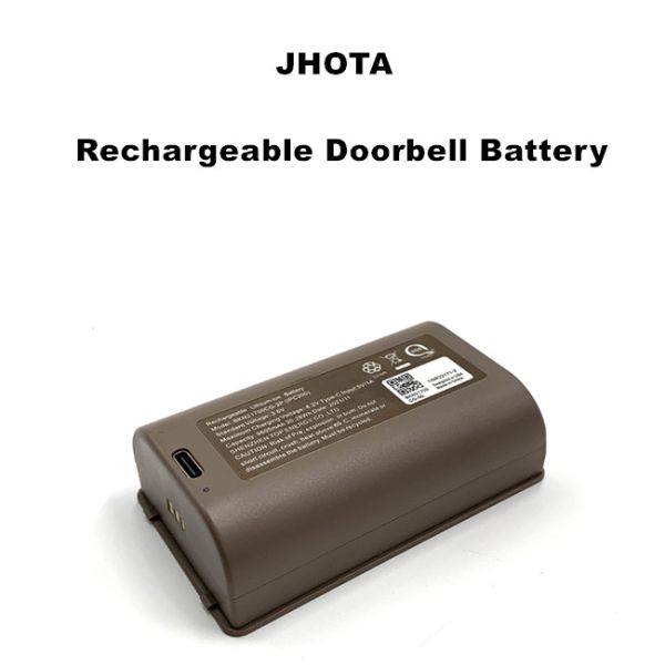 дверной звонок 5.0Ah перезаряжаемые батареи иона лития 3.6V 9800mAH визуальный 21700 блоков батарей