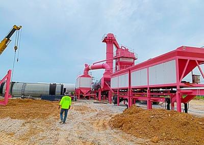 Coal Burner 120t/H Batch Type Hot Mix Plant