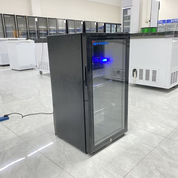 Customized Logo Mini Beverage Refrigerator Freestanding For Home & Office