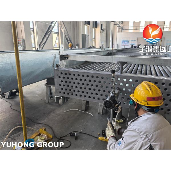 ASME SB163 Monel 400 Seamless Air Cooler Tube Bundle with A1060 Aluminum Extruded Fins for High-Corrosion Resistance