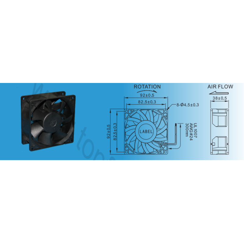 High Pressure Equipment Cooling Fans  /  Portable Cooling Fan 50000 H