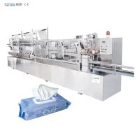 Machine de fabrication de lingettes humides à grande vitesse