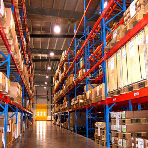 Fully Adjustable Pallet Rack Beams Selective Warehouse Storage Racking System by Manufacturer 3000kg Heavy Duty Frame