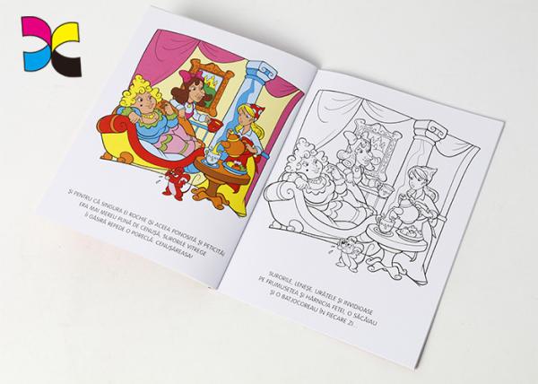 Angel Child Book Brochure Printing Services Full Color Glossy Varnish Perfect Binding