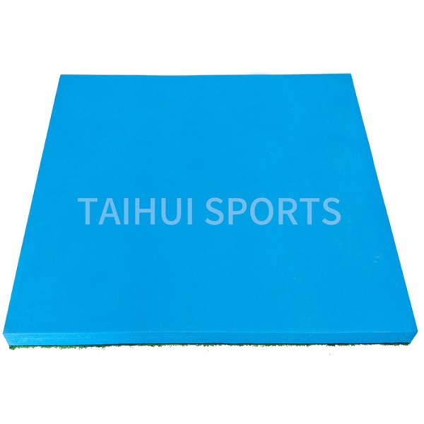 HIC/CFH Certified Playground Shock Pad with Closed-Cell PE Foam and 30-80mm Thickness for Safety Matting