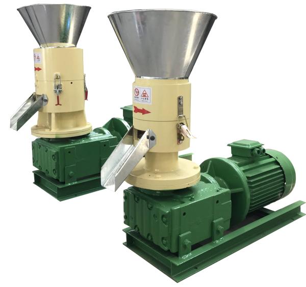 SKJ250 15KW Flat Die Wood Pellet Machine For Home Use