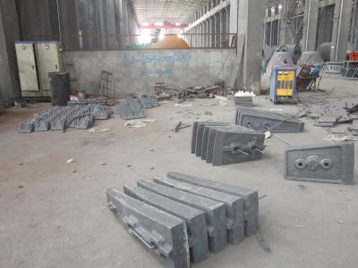 Steel Grates Copper Mine / Cement Mill Wear Resistant Castings