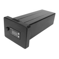 Batería de litio de 24V reemplazable 180W para el bloqueador de señal de drones equipo de manpack coincide con pantalla LED